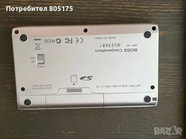 Boss micro br4 .Джобно звукозаписно студио .4 трака.Китара, снимка 2 - Други - 51000007