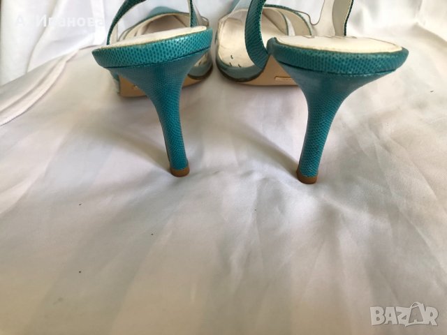 Дамски обувки естествена кожа и силикон Ann Marino, снимка 3 - Дамски елегантни обувки - 30154480
