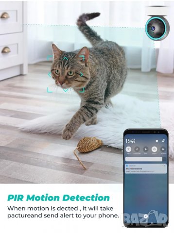 SMATRUL 1080P WiFi камера, снимка 13 - HD камери - 39690687