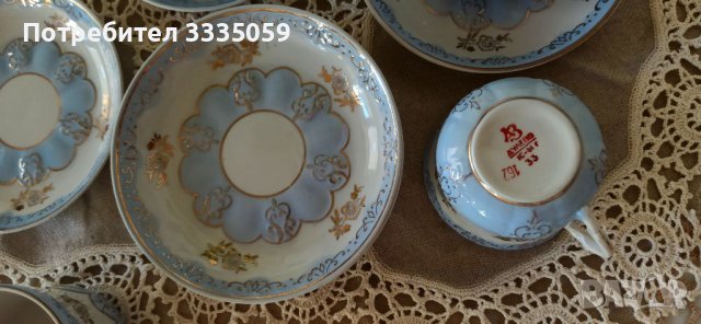 Руски сет ДУЛЕВО 1961 г., снимка 13 - Антикварни и старинни предмети - 37207933