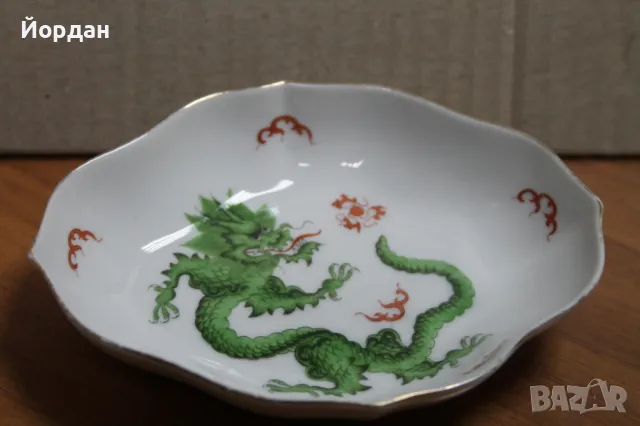 Немска порцеланова чиния ''Meissen'', снимка 2 - Колекции - 48473927