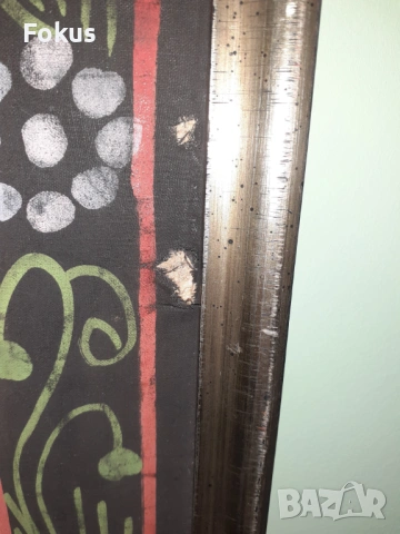 Стара огромна много красива индийска картина върху плат, снимка 6 - Антикварни и старинни предмети - 53294593