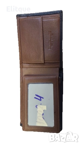 Мъжко портмоне в изчистен дизайн от естествена к., снимка 9 - Портфейли, портмонета - 52895592