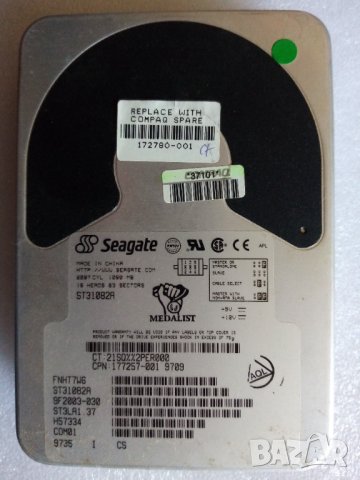 SEAGATE IDE хард диск за ретро компютър 
