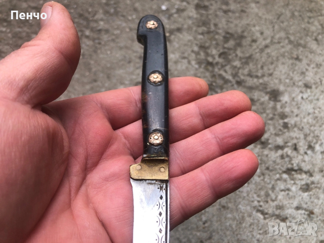 стар български нож, снимка 9 - Ножове - 40534102