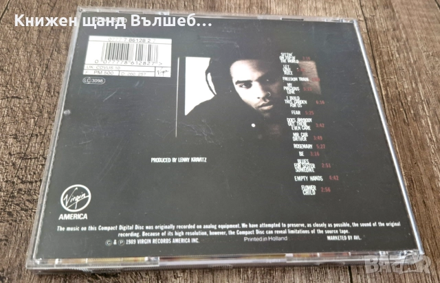 Компакт Дискове - Поп - Рок: Lenny Kravitz – Let Love Rule, снимка 2 - CD дискове - 51548898