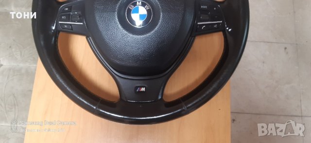 Оригинален M волан с пера за BMW F10, F11, F01,F15, F16,F25, снимка 3 - Части - 42672248