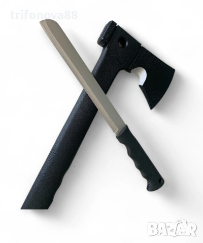 Комплект брадва с трион и магнезиева запалка 
, снимка 4 - Ножове - 54234201