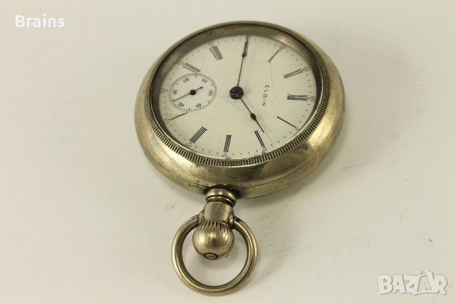 1905 Америкаснки Джобен Часовник ELGIN, снимка 6 - Антикварни и старинни предмети - 37723344