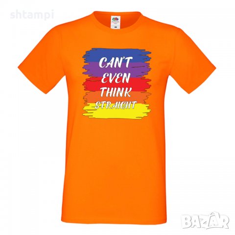 Мъжка тениска Can't Even Think Straight Прайд, Pride,Празник.Повод,Изненада, снимка 8 - Тениски - 37102111