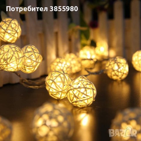 Коледни лампички декорация, снимка 5 - Други - 42462452