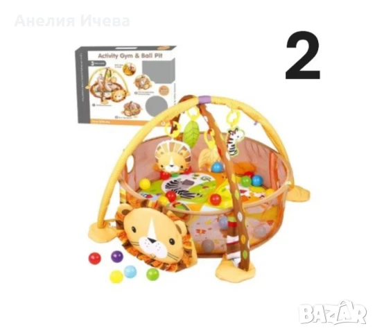 Център за игра с матрак за активност и кошара за бебе, снимка 3 - Други - 50989202
