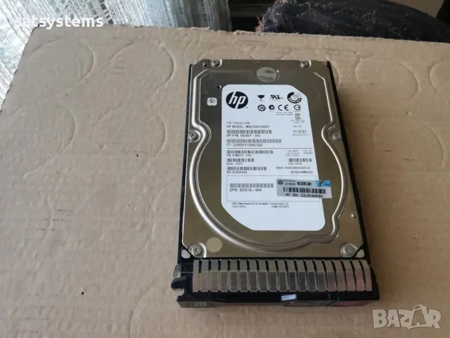 Хард диск HP MB2000FCWDF 2TB 6G 7.2K 3.5 Dual Port SAS