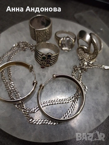 лот сребърни бижута , снимка 8 - Други - 53898232