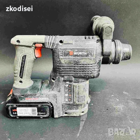 Акумулаторен перфоратор WURTH ABH 18 LIG, снимка 2 - Други инструменти - 53942597