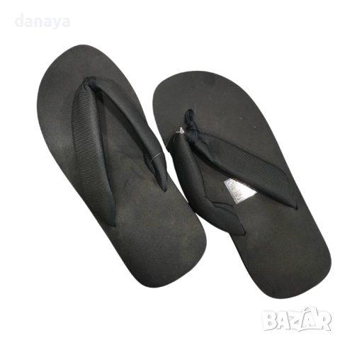 6276 Дамски джапанки в черно, 37 номер