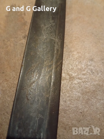 Стара италианска сабя мод.1855, снимка 7 - Други ценни предмети - 53125495