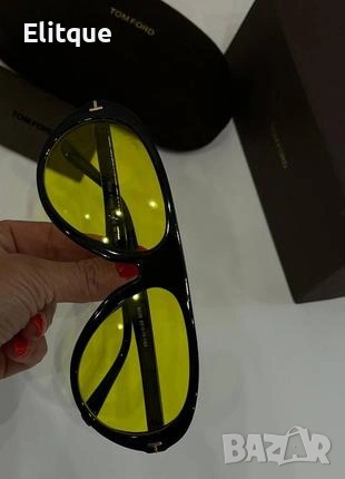 очила с черен обикновен калъф и ув защита tom ford , снимка 4 - Слънчеви и диоптрични очила - 53223209