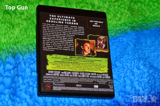 4К Блу Рей Злите Мъртви 4K Blu Ray The Evil Dead, снимка 3 - Blu-Ray филми - 53665749