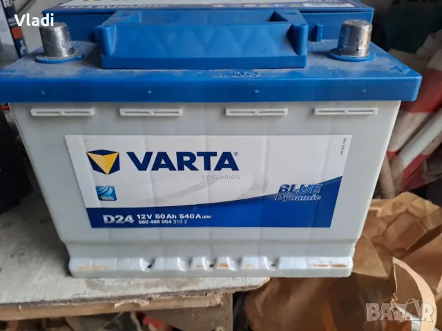 VARTA D24 12V 60Ah 540A , снимка 2 - Аксесоари и консумативи - 56523403