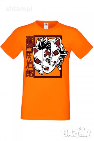 Мъжка тениска Demon Slayer Tanjiro Tonos,Анимация,игра,Празник,Повод., снимка 9 - Тениски - 37939229