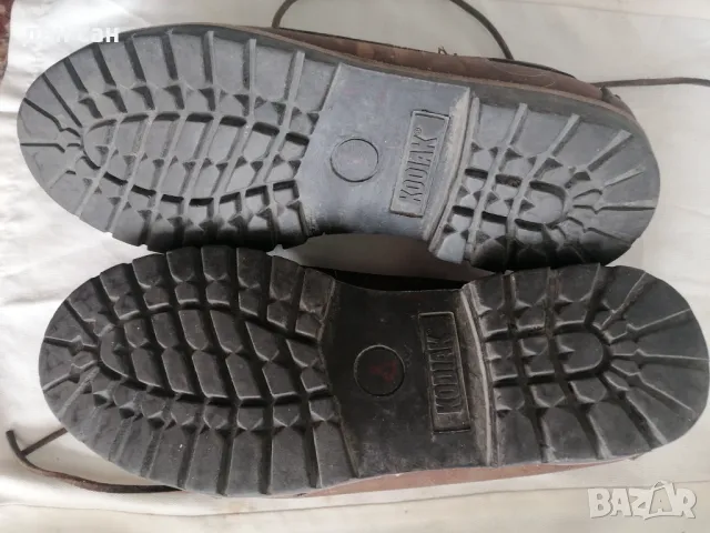 шита кожа обувки KODIAK есен зима, снимка 3 - Мокасини - 47311511