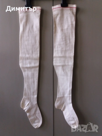 Автентични бюстие, килоти и чорапи от края на 19 век, снимка 16 - Бельо - 54243269