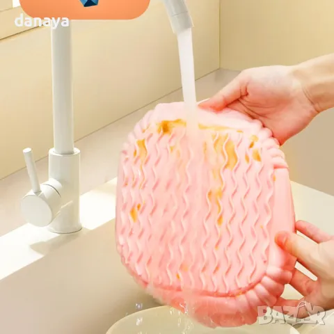 5388 Квадратна силиконова тавичка за еър фрайър подложка за Airfryer, снимка 6 - Съдове за готвене - 48543249