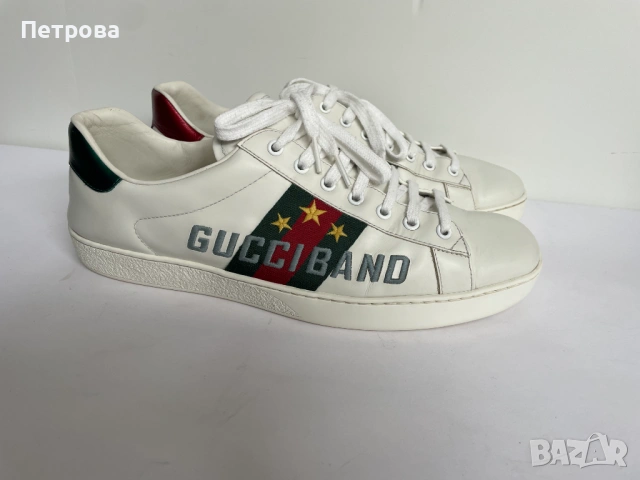 Маратонки Gucci 11 (EU 45.5-46)  Оригинал, снимка 2 - Маратонки - 53586440
