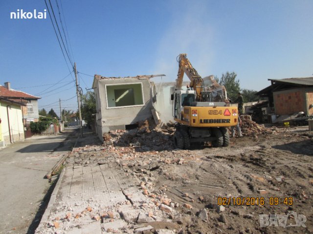 Чук за разбиване на бетони услуги с багери изкопи насипи, снимка 7 - Кърти, чисти, извозва - 37446937