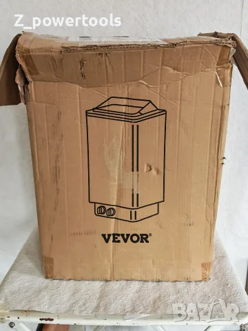Електрическа печка за сауна VEVOR AM90MI-C (9 kW) – Корпус от неръждаема стомана