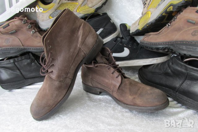 КАТО НОВИ висококачествени, лукс мъжки боти 43 - 44 original LLOYD®, 100% качествена естествена кожа, снимка 16 - Мъжки боти - 30457453