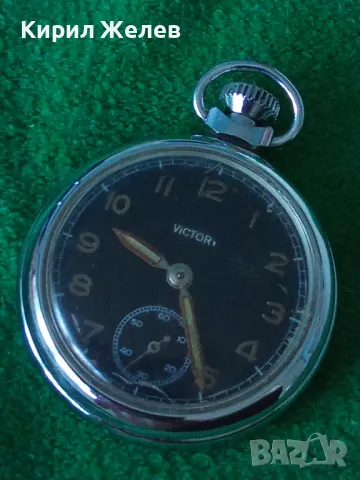 VICTORY Стар АНГЛИЙСКИ ДЖОБЕН ЧАСОВНИК РЯДЪК КОЛЕКЦИОНЕРСКИ МОДЕЛ 43956, снимка 15 - Антикварни и старинни предмети - 45011541