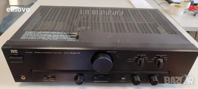 Стерео усилвател JVC AX-A342, снимка 2 - Ресийвъри, усилватели, смесителни пултове - 51040535