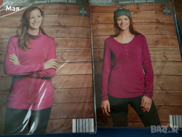 Дамски термо блузи – меки и топлещи, размер  S – 36/38,   Цена : 18 лв./брой, снимка 7 - Спортна екипировка - 30051368