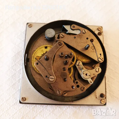 Часовник будилник СЛАВА работещ, снимка 10 - Антикварни и старинни предмети - 49097913