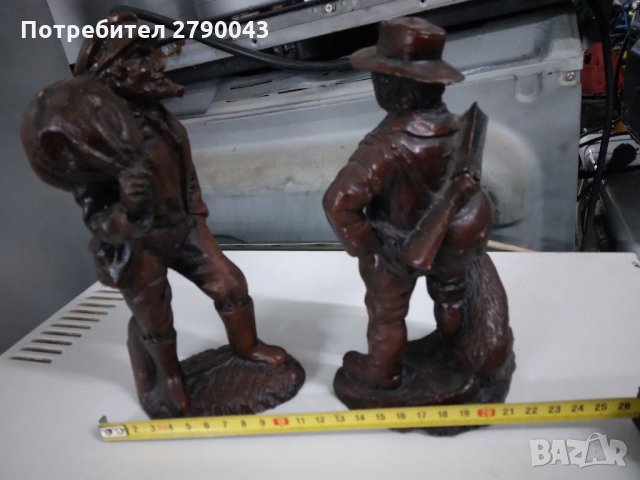 Статуетка на ловец и моряк, снимка 1 - Декорация за дома - 35513413