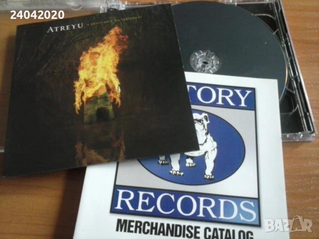 Atreyu – A Death-Grip On Yesterday CD+DVD оригинален двоен диск