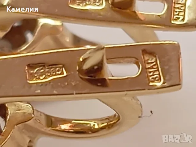 Руско злато , снимка 6 - Обеци - 49421637