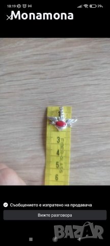 Нежен сребърен комплект , снимка 3 - Бижутерийни комплекти - 37898388