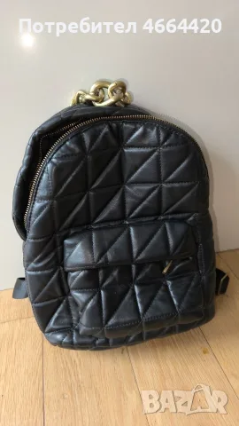 Раница с метална верижка ZARA, снимка 2 - Раници - 56104197