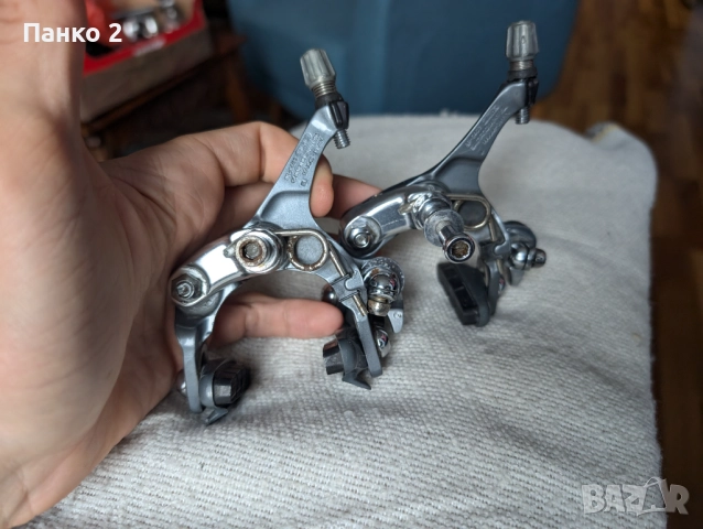 Ретро Шосейни Челюсти Shimano 600 Tricolore, снимка 3 - Части за велосипеди - 52153168