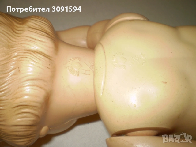 Стара кукла целулит маркирана, снимка 4 - Колекции - 53166232