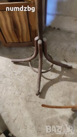 Закачалка за дрехи ретро масив дърво, снимка 2 - Закачалки - 37188561