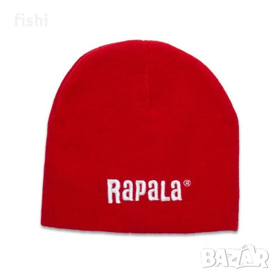 Зимна плетена шапка с бродирано лого Rapala