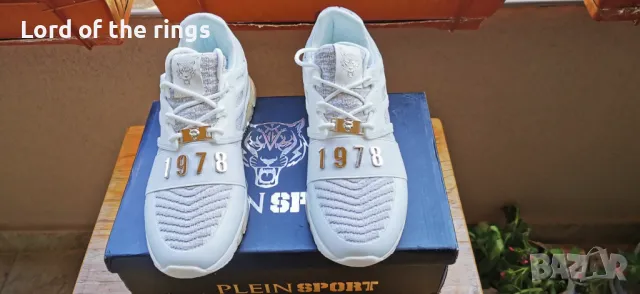 Оригинални маркови мъжки сникърси PHILIPP PLEIN SPORT - 40 номер, снимка 5 - Маратонки - 49992921