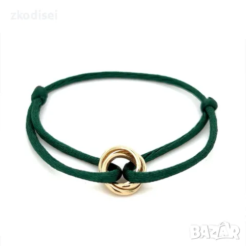 Златна регулируема гривна 2,02гр. 14кр.проба:585 модел:29445-3, снимка 2 - Гривни - 49003069