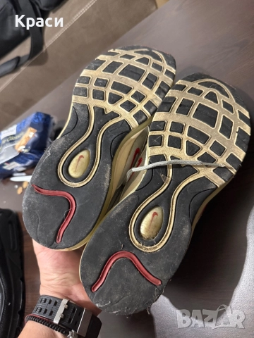 Nike air max 97 silvar, снимка 6 - Маратонки - 52458851