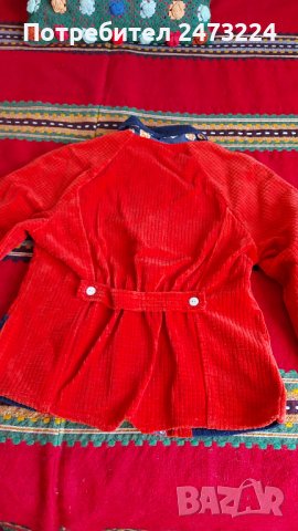 Детски костюм от кадифе , снимка 2 - Детски комплекти - 38208990