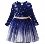 Коледна рокля, снимка 1 - Детски рокли и поли - 30920975